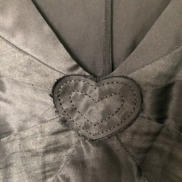 Black silk Hazel dress Y2K Whimsigoth - Picture 3 of 13